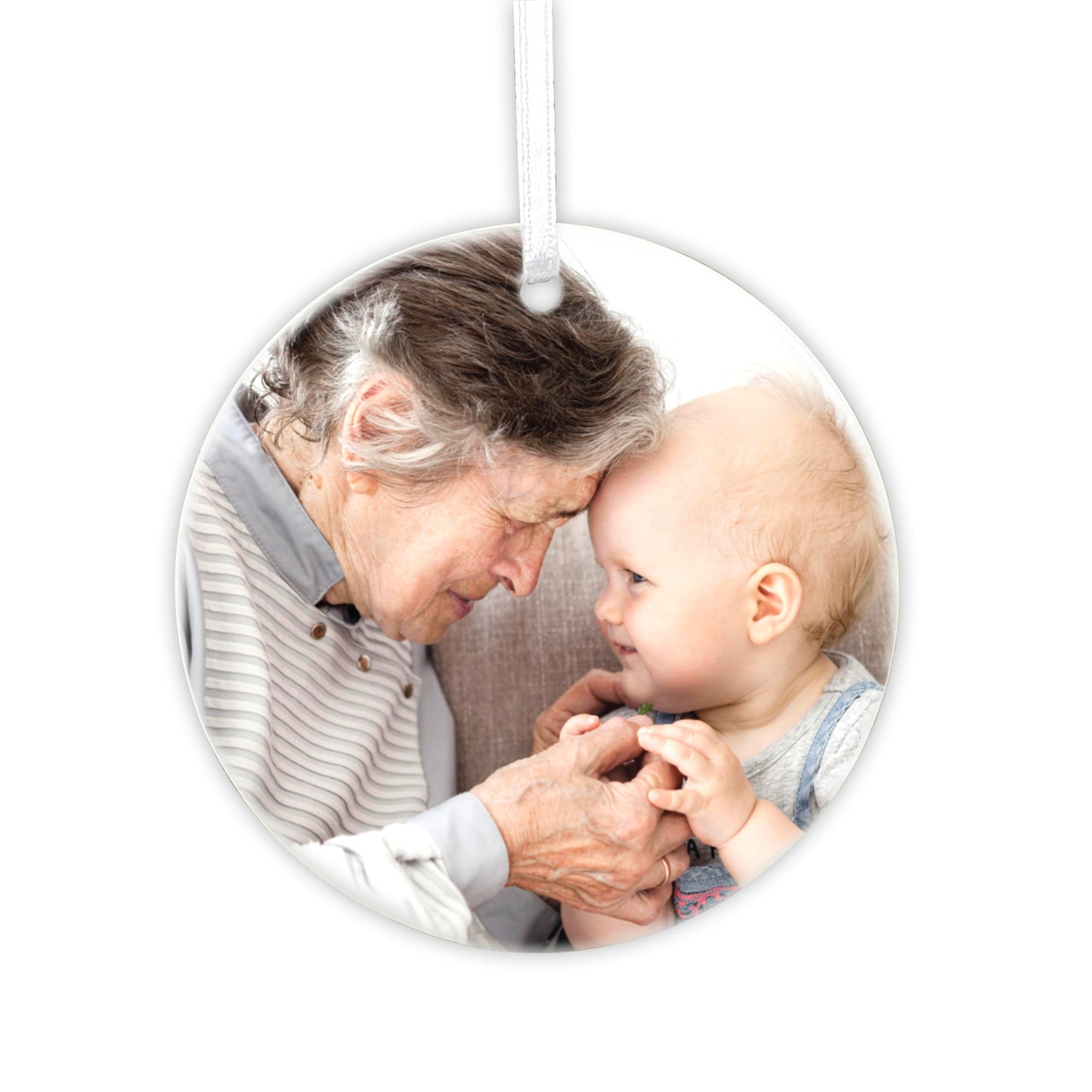 Your Favourite Photo Ceramic Disc Hanging Decoration + Gift Box