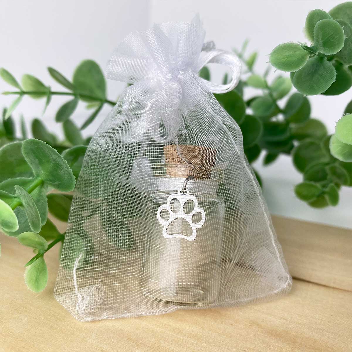 Pet Fur & Hair Keepsake Bottle