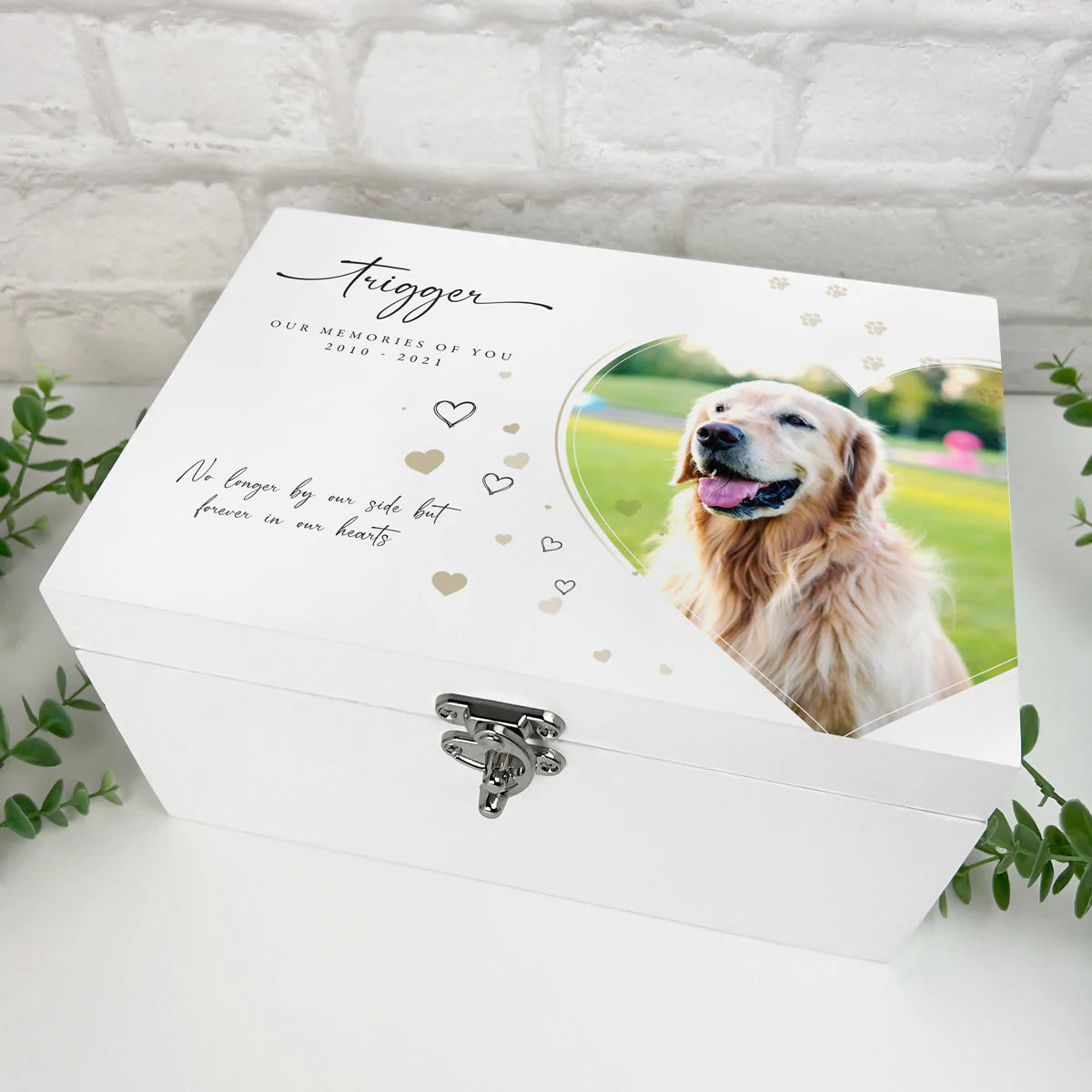 Personalised sales dog box