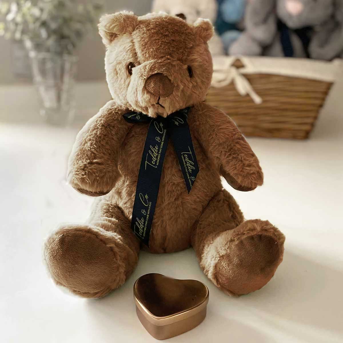 Ashes Keepsake Memory Brown Bear