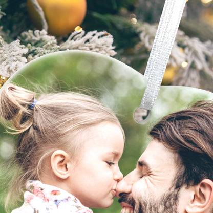 Your Favourite Photo Ceramic Heart Hanging Decoration + Gift Box