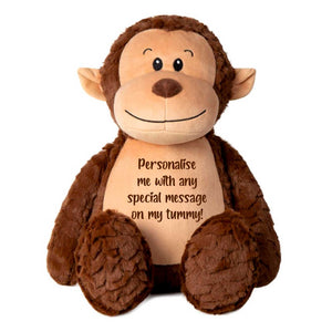 Personalised Ashes Keepsake Memory Monkey