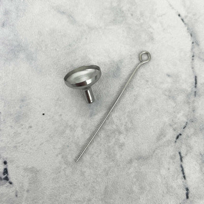 Sterling Silver Heart Cremation Ashes Memorial Urn Necklace