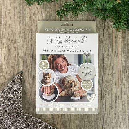 Clay Pet Paw Impression Moulding Kit