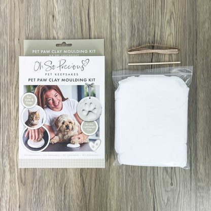 Clay Pet Paw Impression Moulding Kit