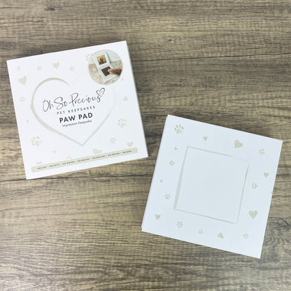 Oh So Precious Paw Pad Impression Keepsake
