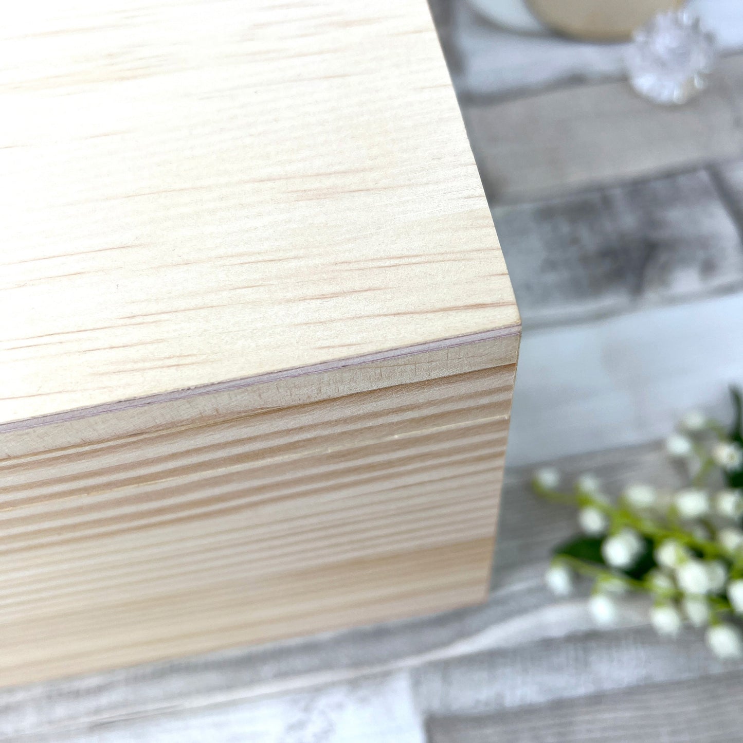 Personalised In Loving Memory Of Photo Pet Memorial Keepsake Box - 5 Sizes (16cm | 20cm | 26cm | 30cm | 36cm)