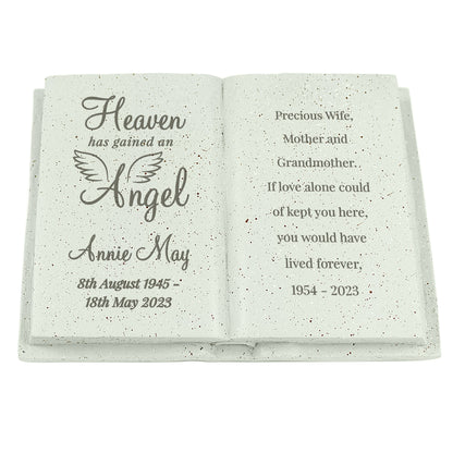 Personalised Little Angel Memorial Book