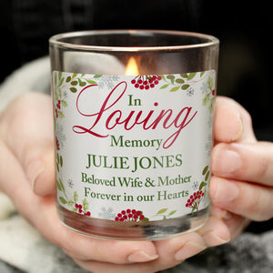 You added Personalised In Loving Memory Scented Jar Candle to your cart.