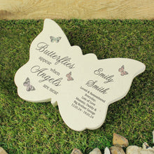Load image into Gallery viewer, Personalised Butterflies Appear Memorial Resin Butterfly