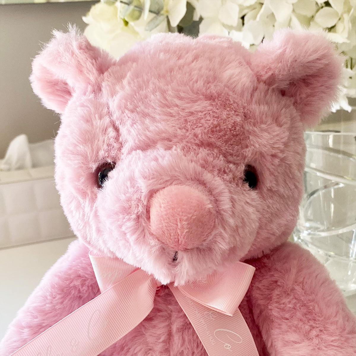 Ashes Keepsake Memory Pink Bear