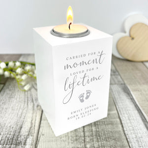 You added Personalised Angel Baby Memorial White Wooden Photo Tea Light Holder to your cart.