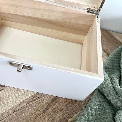 Personalised Forget-Me-Not Memory Box - 3 Sizes (22cm | 27cm | 30cm)