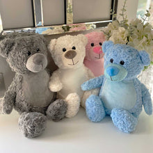 Load image into Gallery viewer, Personalised Ashes Keepsake Memory Bear - Blue