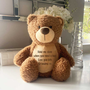 You added Personalised Record-A-Voice Teddy Bear - Brown to your cart.