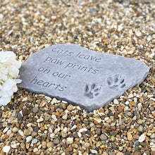 Load image into Gallery viewer, Large Outdoor Cat Memorial Stone