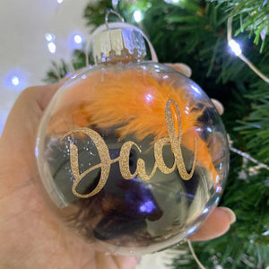 You added Personalised Football Club Colours Glass Christmas Bauble to your cart.