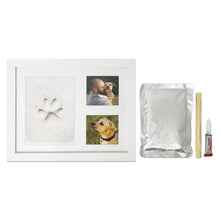 Load image into Gallery viewer, Paw Print Clay Mould &amp; Photo Frame Kit
