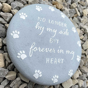 Round Pet Memorial Stone