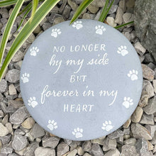 Load image into Gallery viewer, Round Pet Memorial Stone