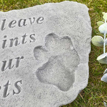 Load image into Gallery viewer, Large Outdoor Dog Memorial Stone