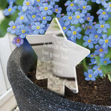 Load image into Gallery viewer, Angels, Wings &amp; Feathers Memorial Star Plant Marker With Forget-Me-Not Seeds