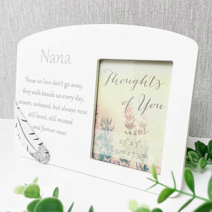 You added White Wooden Sentimental Memorial Photo Frame - Nana to your cart.