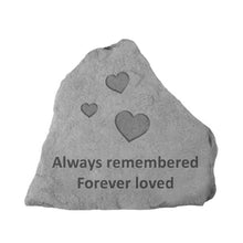 Load image into Gallery viewer, Always Remembered Memorial Stone