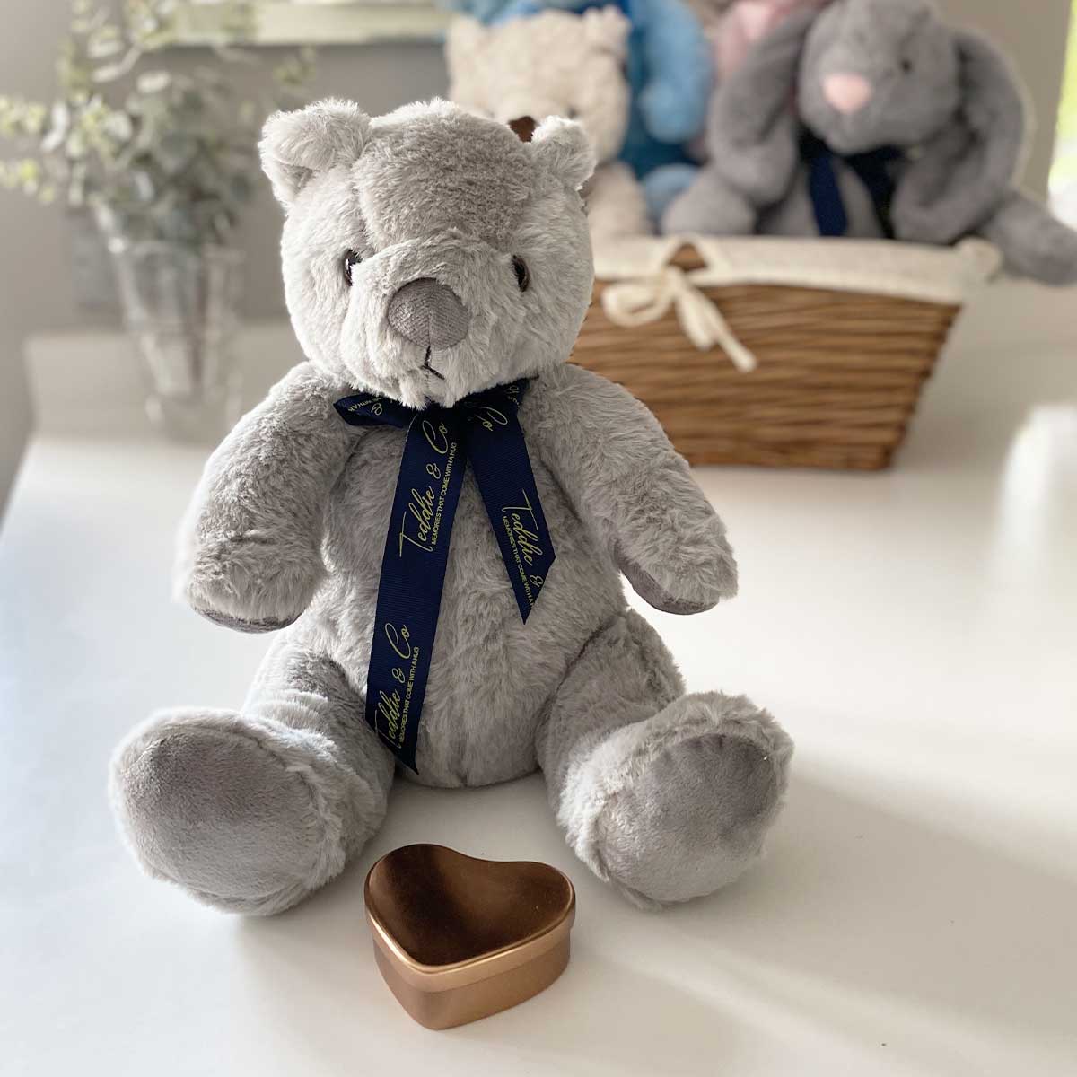 Ashes Keepsake Memory Grey Bear