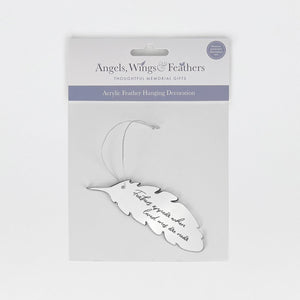 You added Angels, Wings & Feathers Mirror Acrylic Feather Hanging Decoration to your cart.