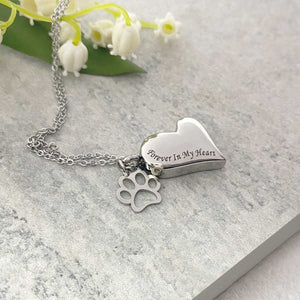 You added Paws Forever In My Heart Cremation Ashes Memorial Urn Necklace to your cart.