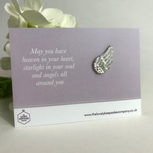 You added Remembrance Pin with 'May You Have Heaven In Your Heart' Card - Assorted Pins to your cart.