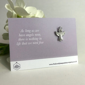 You added Remembrance Lapel Pin with 'Angels Near' Message Card - Assorted Pins to your cart.