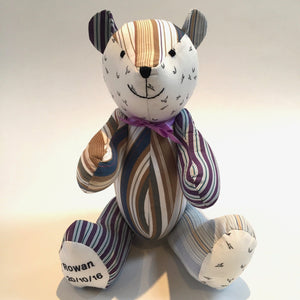 Bespoke Memory Shirt Bear - Made From Loved Ones Clothes