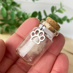 Pet Fur & Hair Keepsake Bottle