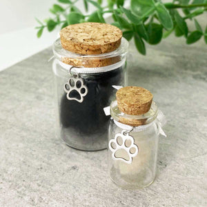 Pet Fur & Hair Keepsake Bottle