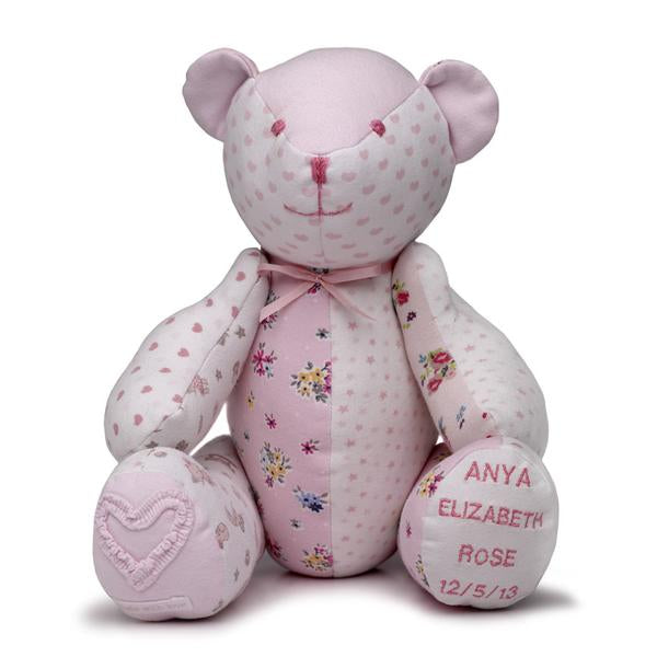Memory bear from loved ones top clothes