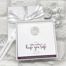 Load image into Gallery viewer, Memorial Token in Personalised Gift Box. Angel. 