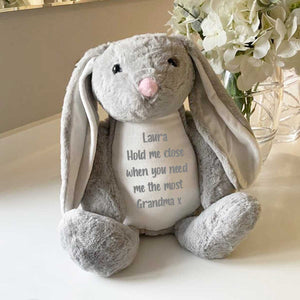You added Personalised Record-A-Voice Keepsake Memory Bunny to your cart.