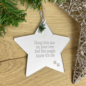 You added Pet Memorial Mirrored Star Christmas Decoration to your cart.