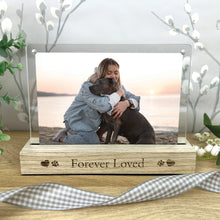 Load image into Gallery viewer, Forever Loved Pet Photo Frame