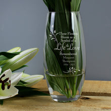 Load image into Gallery viewer, Personalised Life &amp; Love Vase