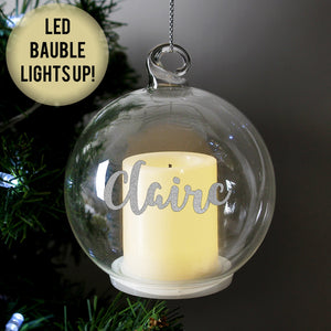 You added Personalised Christmas LED Candle Bauble to your cart.