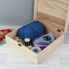Load image into Gallery viewer, Personalised Memory &amp; Keepsake Box. Wood.