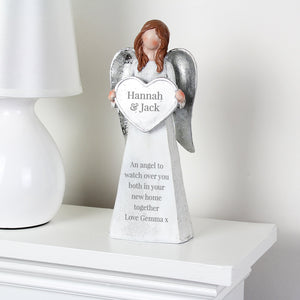 Personalised Memorial Ornament. Angel. Your Own Message.