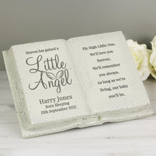 Load image into Gallery viewer, Personalised Little Angel Memorial Book