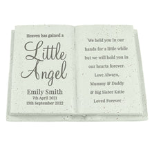 Load image into Gallery viewer, Personalised Little Angel Memorial Book