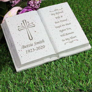 You added Personalised Outdoor Memorial Book Tribute. Cross Design. Your Own Message. to your cart.