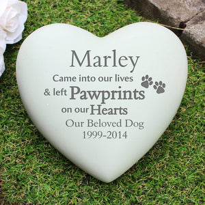 You added Personalised Pet Pawprints Heart Memorial to your cart.