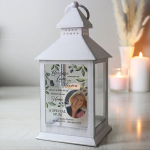 You added Personalised Botanical Memorial Photo Upload White Indoor Lantern to your cart.